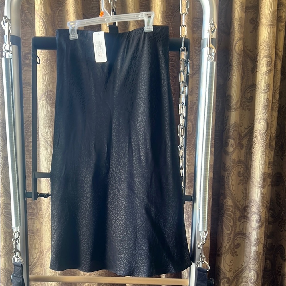 Evereve Peyton Jensen Elegant Black Skirt NWT Sz: L
